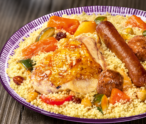 Le Couscous à la Marocaine et ses légumes