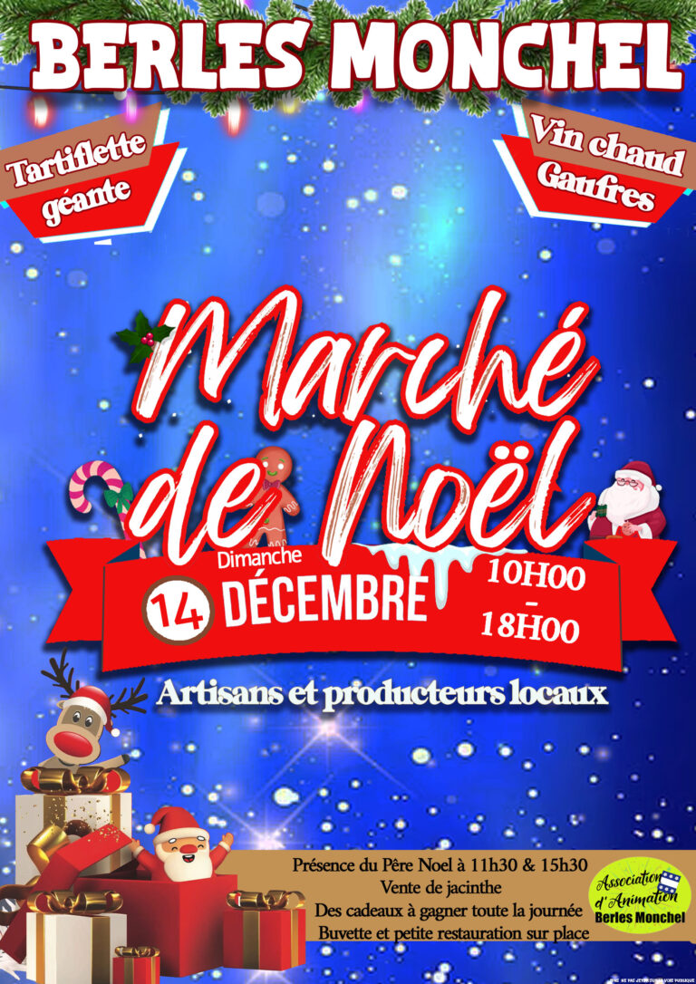 marche de noel 2025 berles